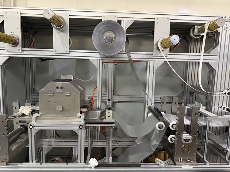 Vertical Electrosurgical Grounding Pad Production Machine