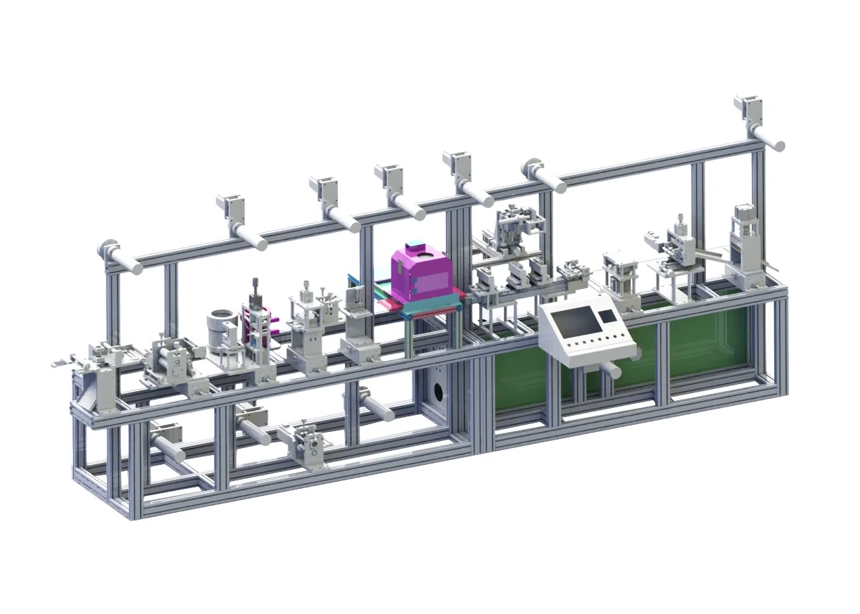 Svamp EKG elektrode produktionsmaskine